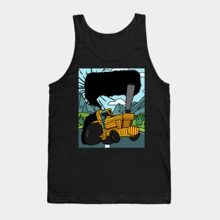 Tractor Trecker Farmer Vice Tank Top